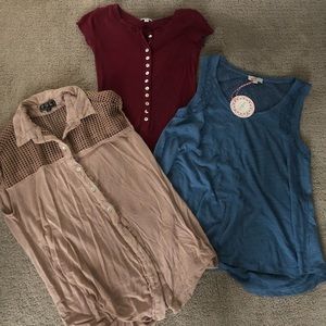 Lot of 3 shirts